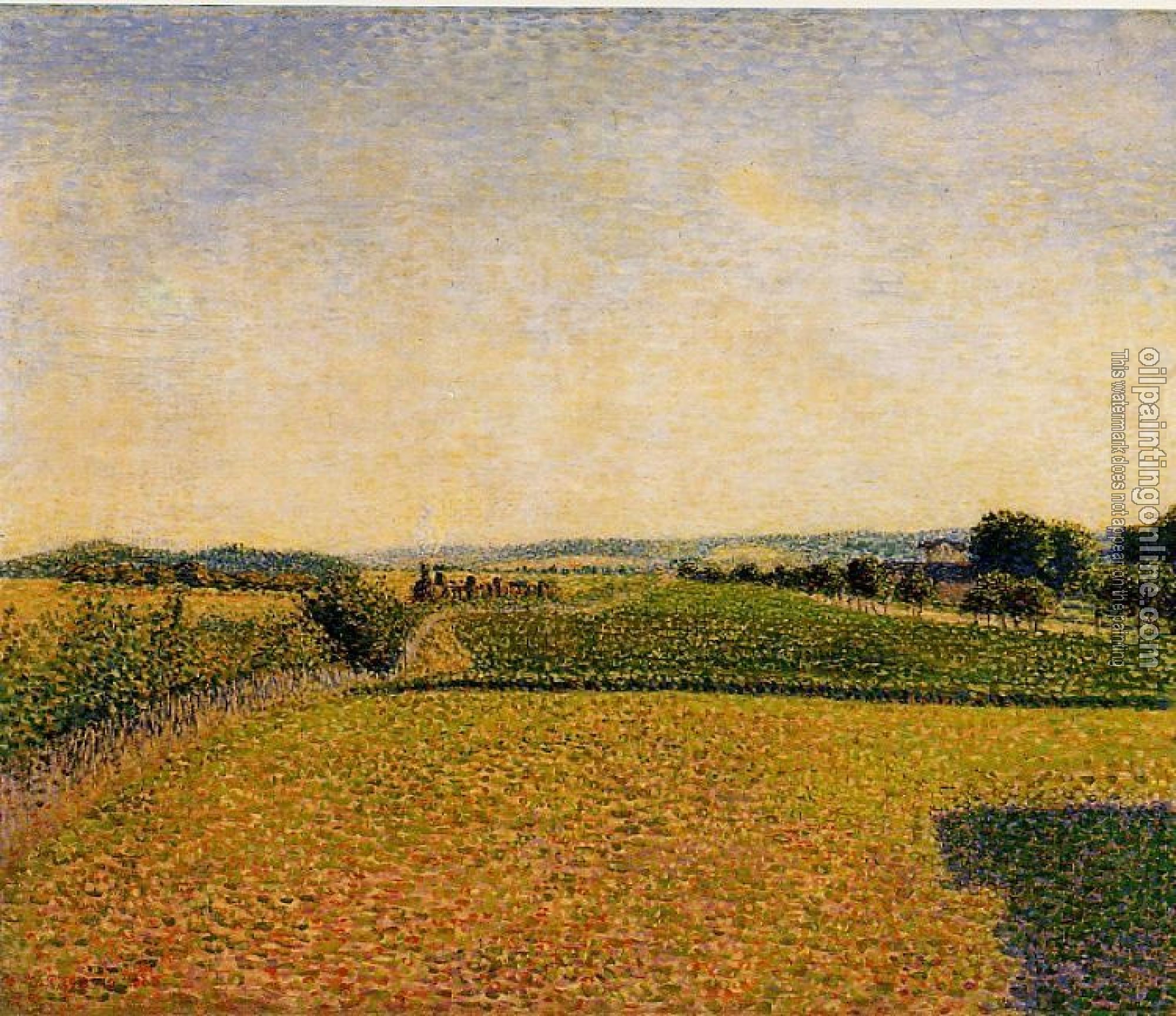 Pissarro, Camille - Railroad to Dieppe